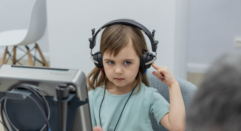 Диагностический прием при нарушениях слуха - расширенный